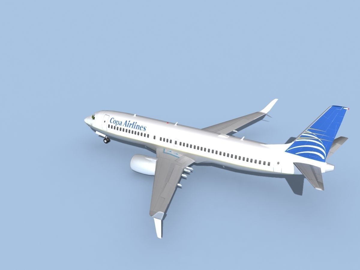 Boeing 737-800 Max COPA Airlines 3D model_8