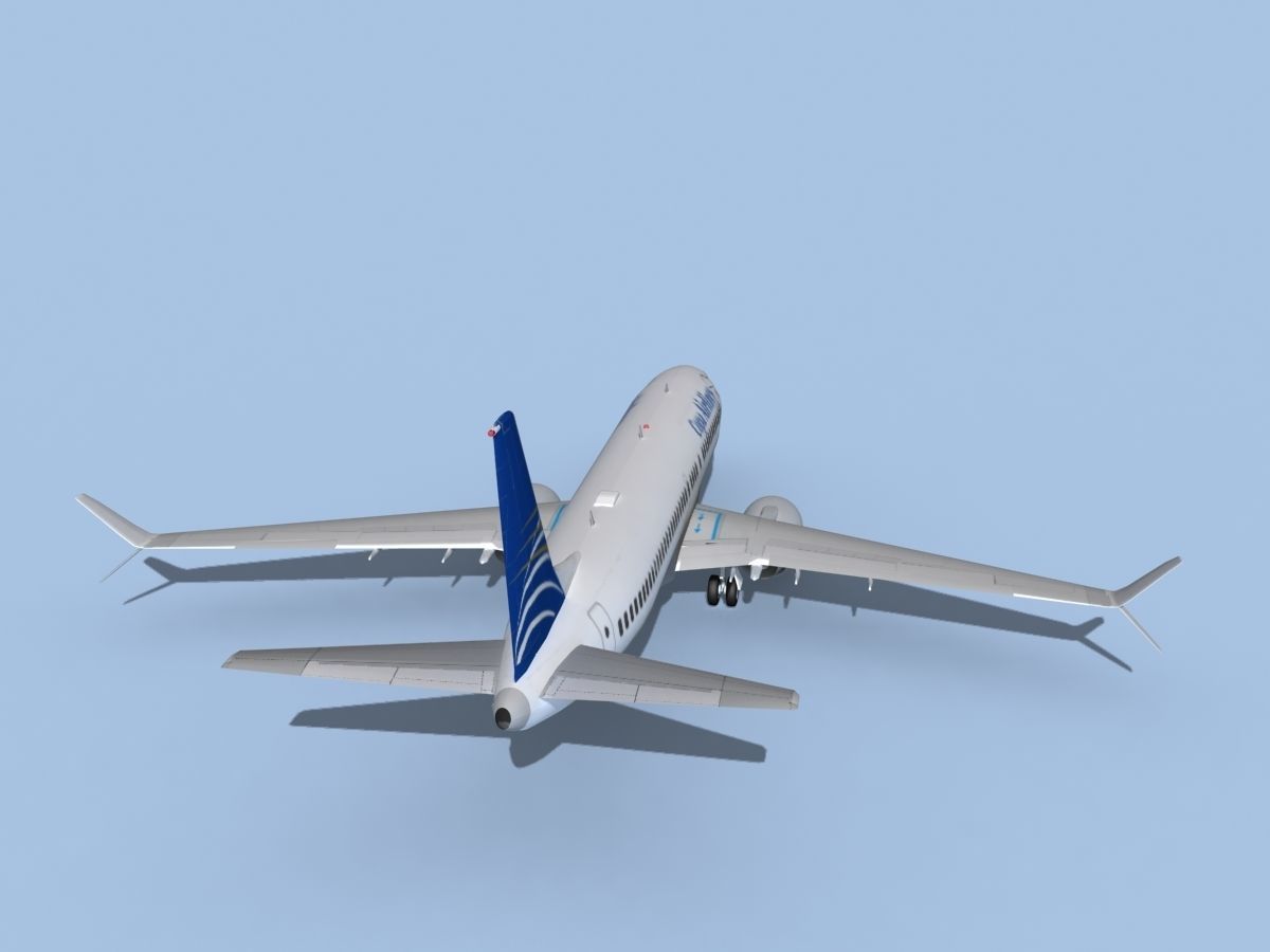 Boeing 737-800 Max COPA Airlines 3D model_6