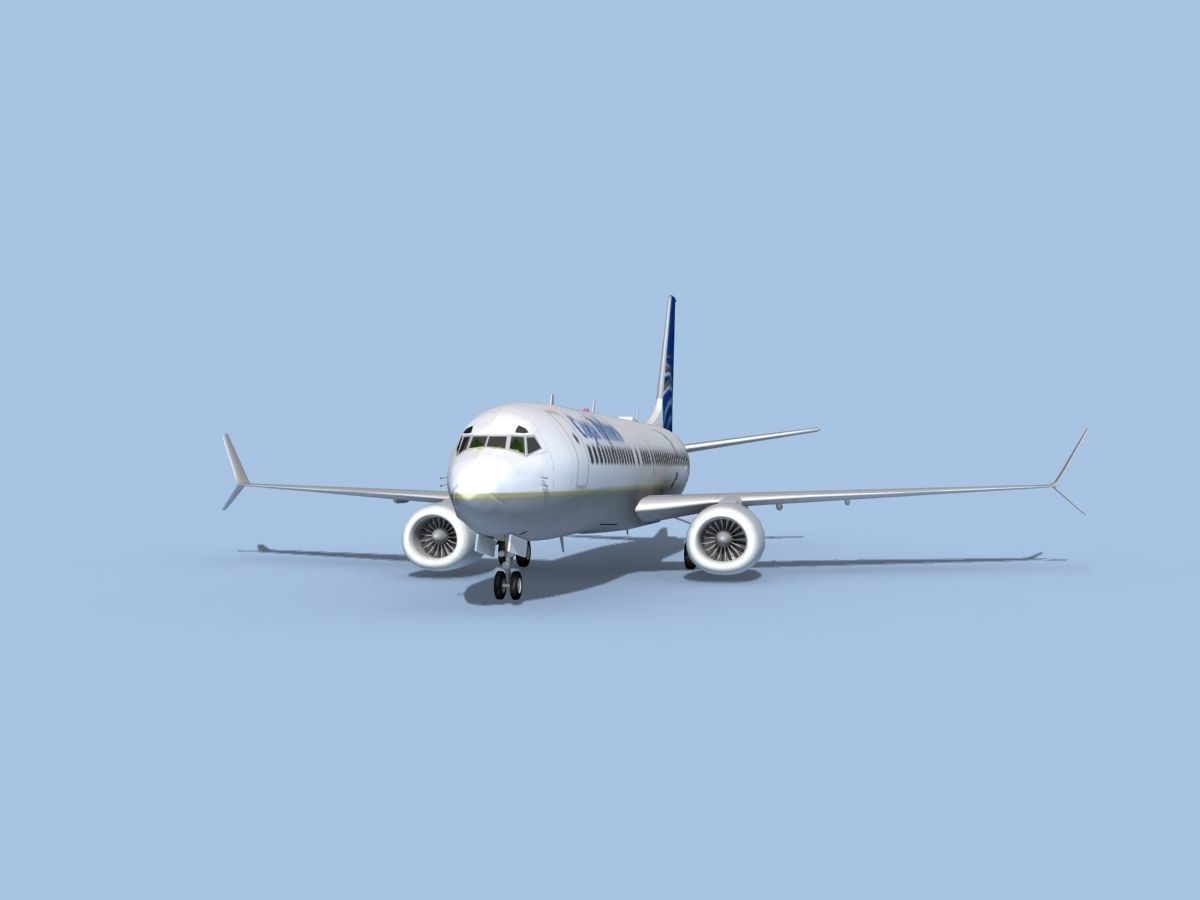 Boeing 737-800 Max COPA Airlines 3D model_1