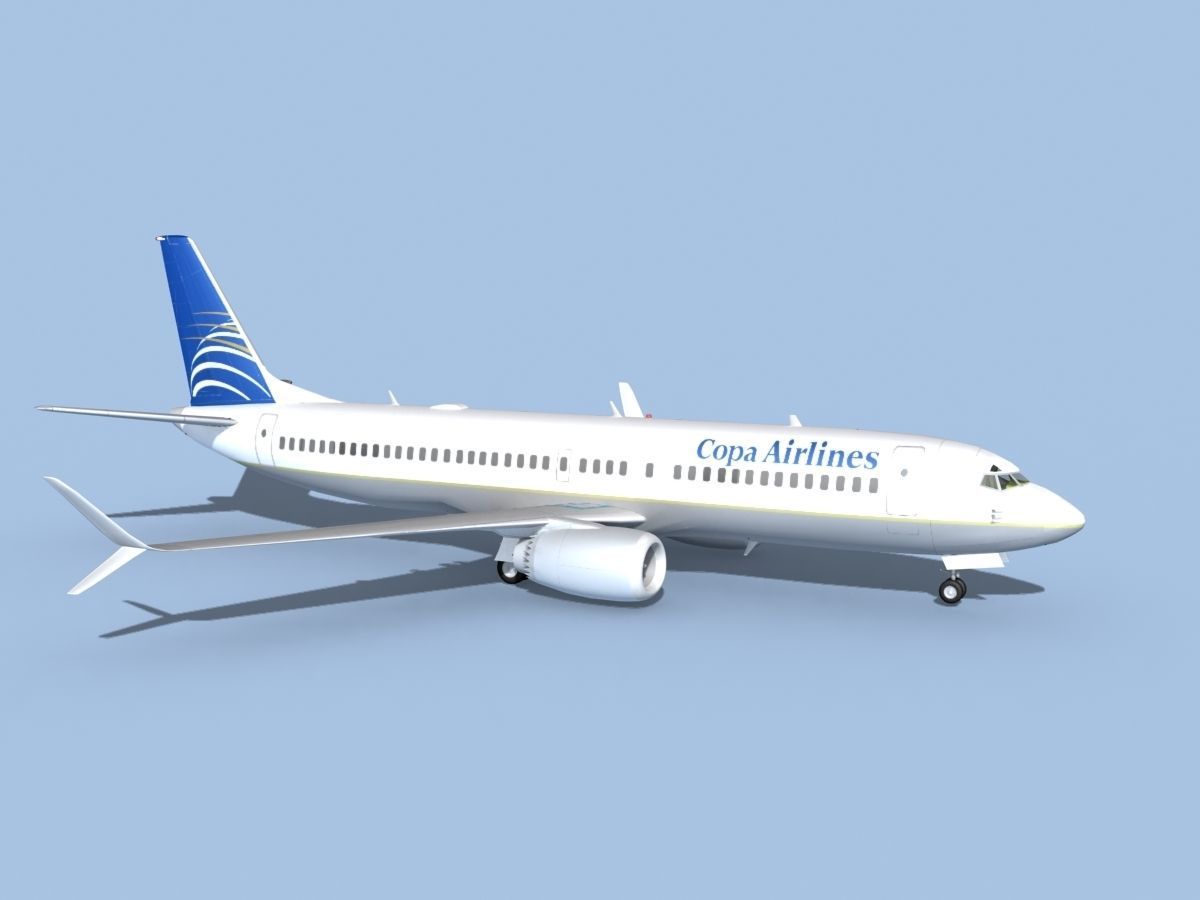 Boeing 737-800 Max COPA Airlines 3D model_3