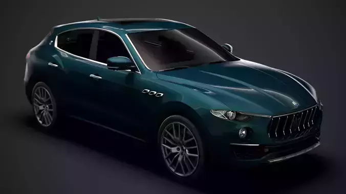 Maserati Levante GranLusso Royale 2020 3D model