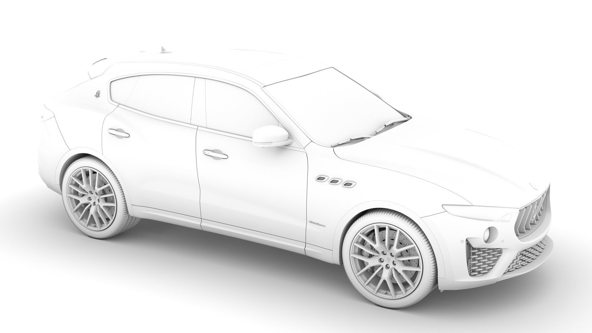 Maserati Levante S Q4 GranSport Edizione Ribelle 2020 3D model_26