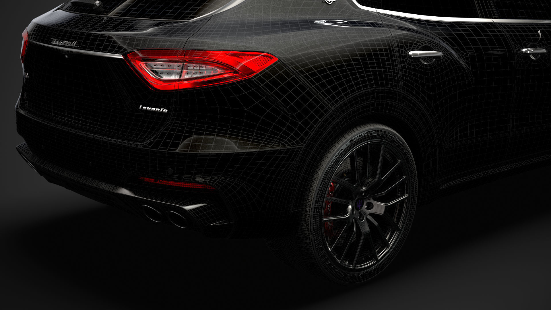 Maserati Levante S Q4 GranSport Edizione Ribelle 2020 3D model_38