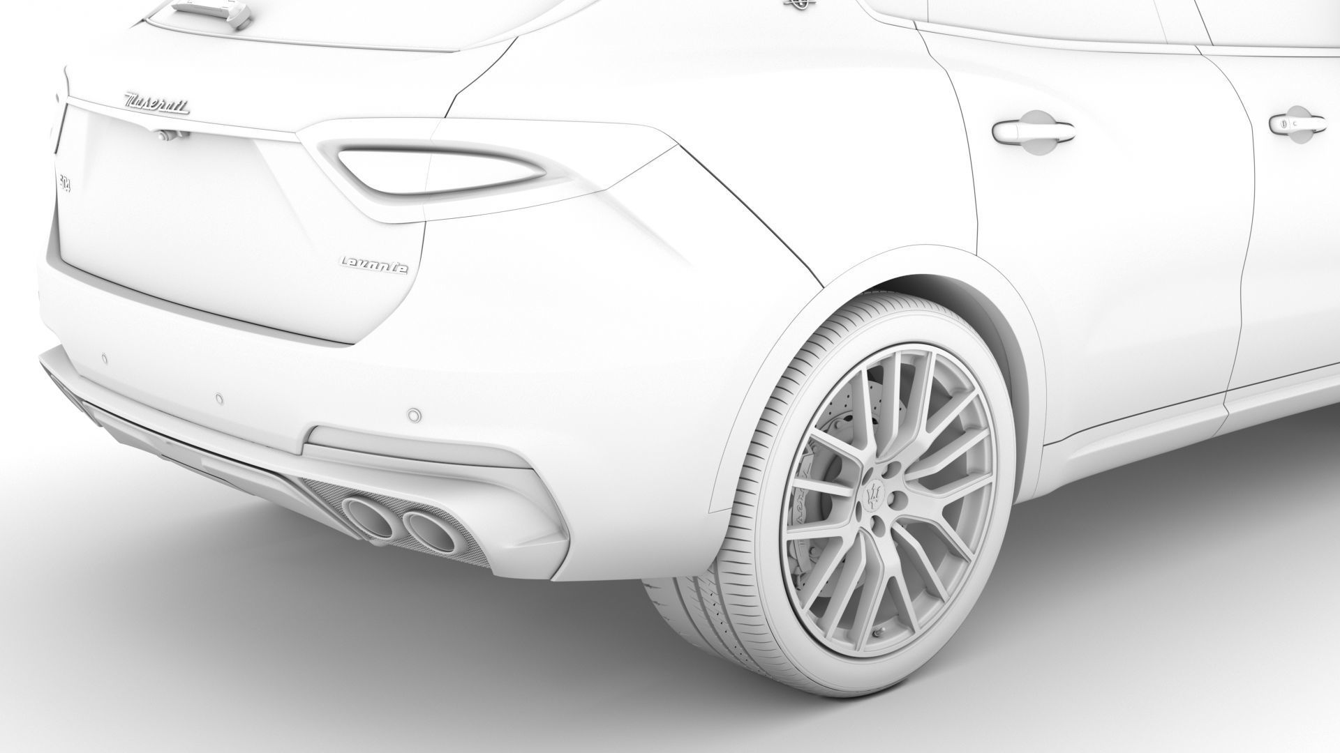 Maserati Levante S Q4 GranSport Edizione Ribelle 2020 3D model_24