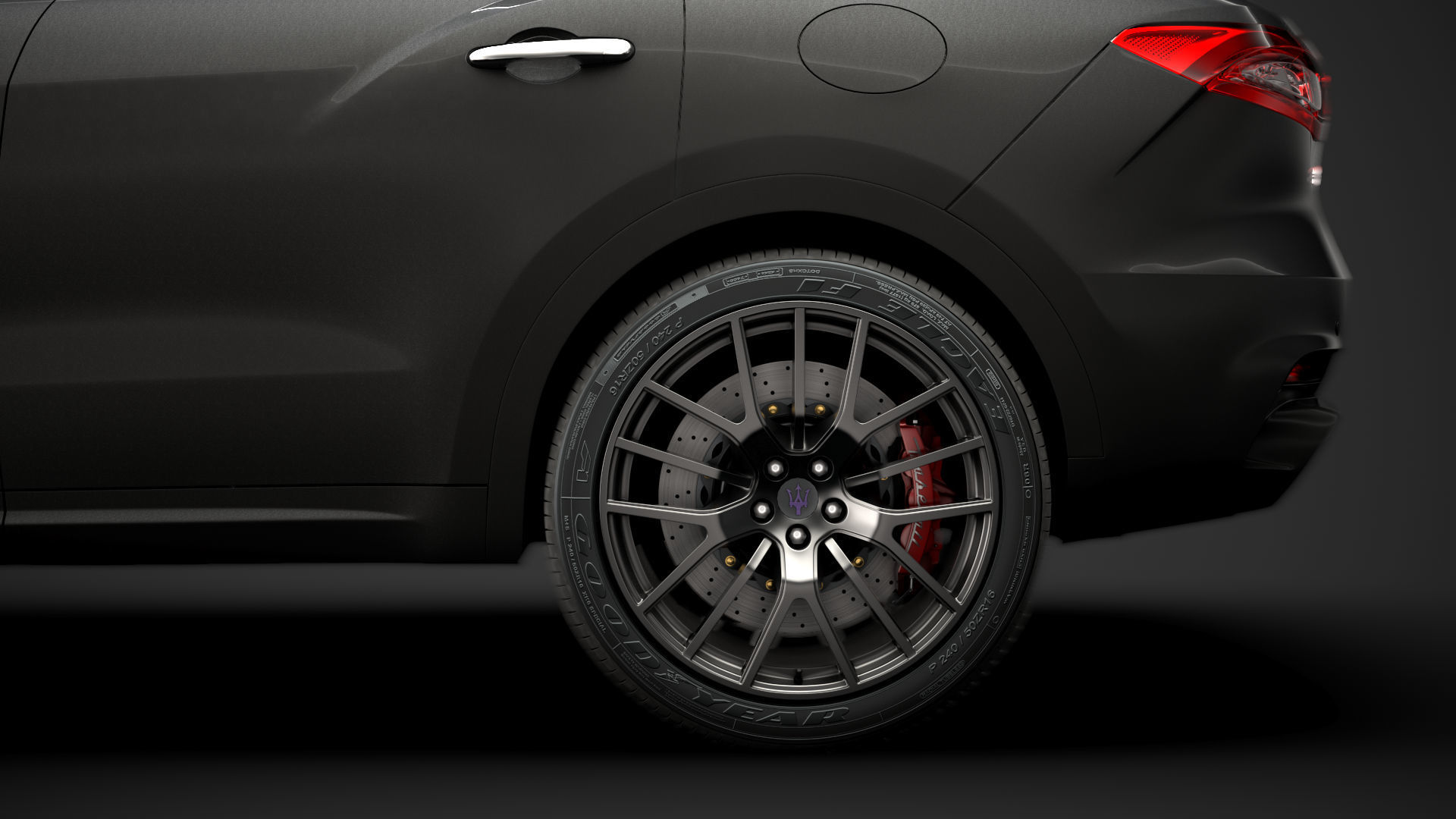 Maserati Levante S Q4 GranSport Edizione Ribelle 2020 3D model_7