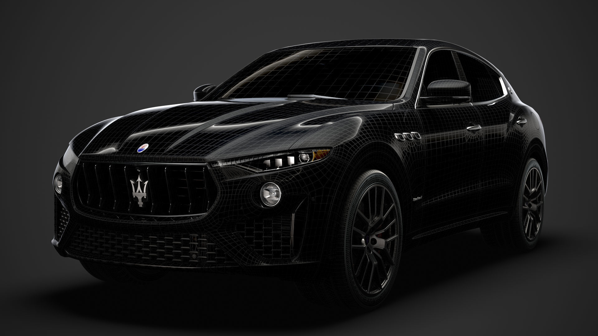 Maserati Levante S Q4 GranSport Edizione Ribelle 2020 3D model_36