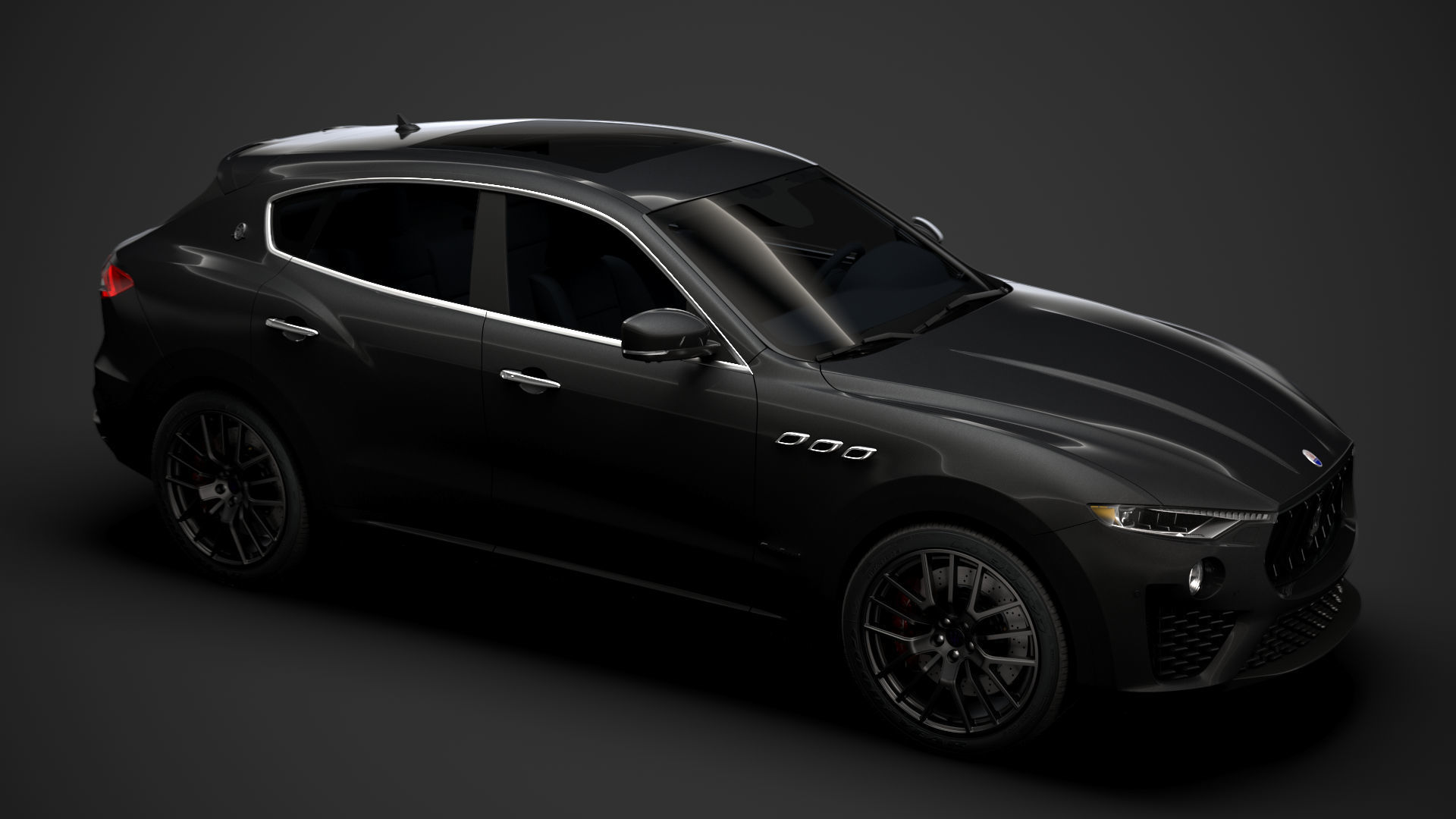 Maserati Levante S Q4 GranSport Edizione Ribelle 2020 3D model_12