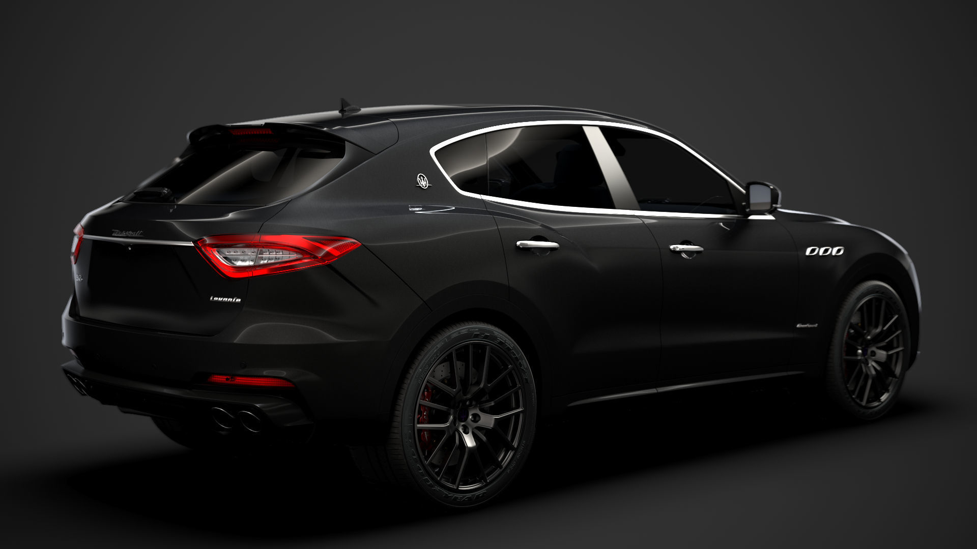 Maserati Levante S Q4 GranSport Edizione Ribelle 2020 3D model_2