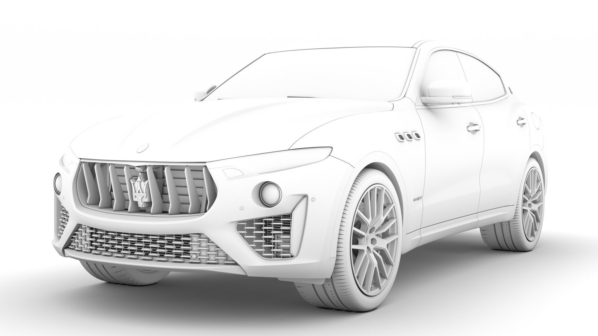 Maserati Levante S Q4 GranSport Edizione Ribelle 2020 3D model_22