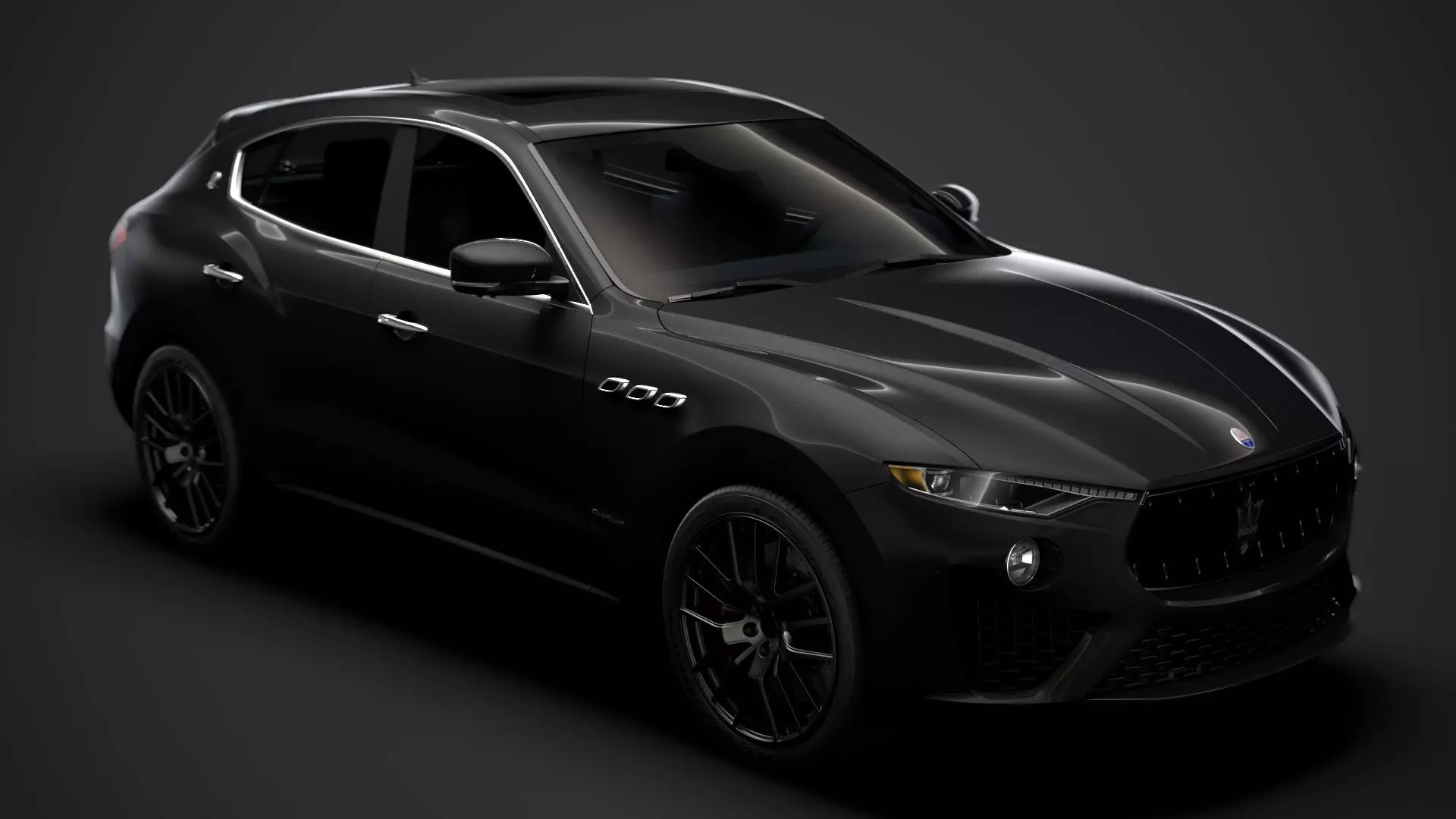 Maserati Levante S Q4 GranSport Edizione Ribelle 2020 3D model_0