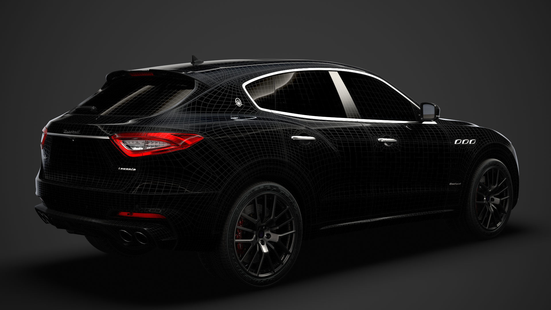 Maserati Levante S Q4 GranSport Edizione Ribelle 2020 3D model_30