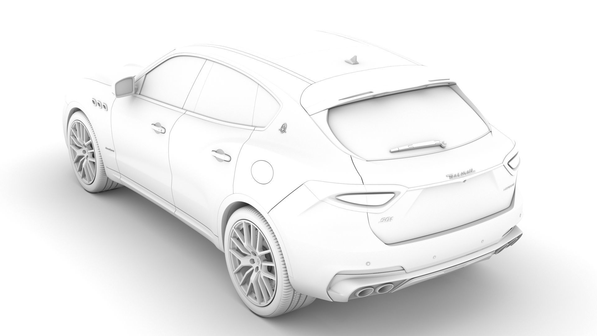 Maserati Levante S Q4 GranSport Edizione Ribelle 2020 3D model_17