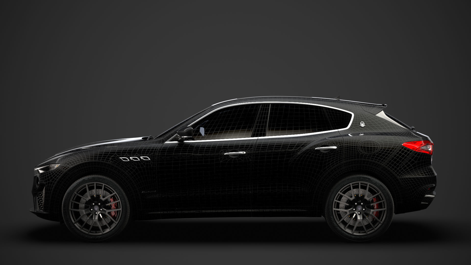Maserati Levante S Q4 GranSport Edizione Ribelle 2020 3D model_33