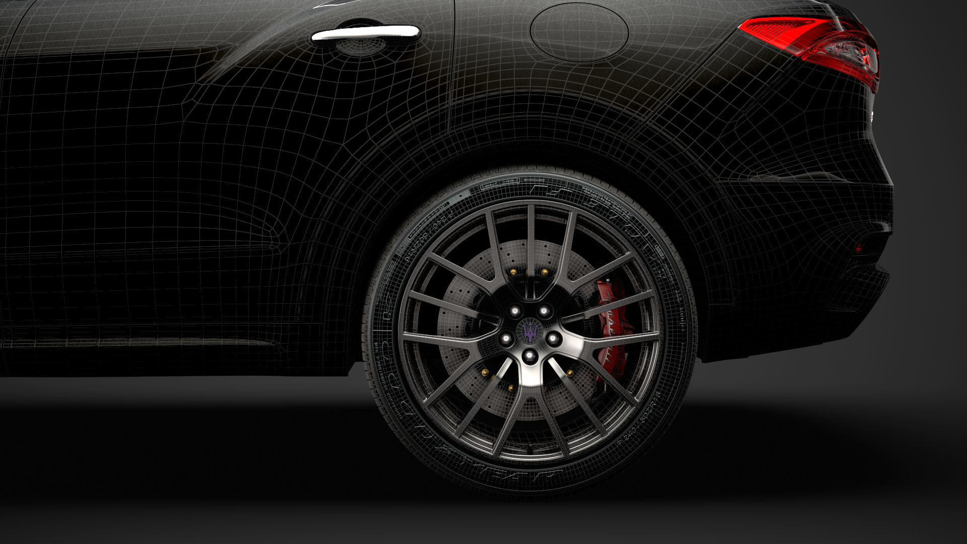 Maserati Levante S Q4 GranSport Edizione Ribelle 2020 3D model_35