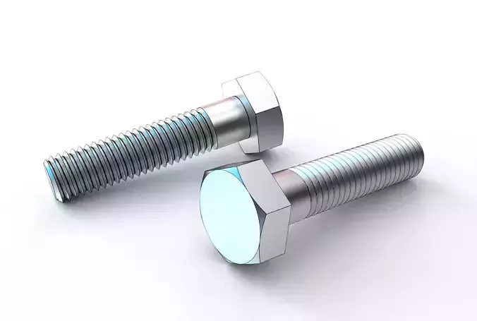 Hex Bolt Free 3D print model