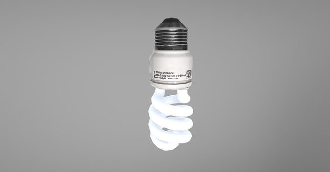 Fluorescent 3D Lowpoly PBR 1K Texture Low-poly 3D model