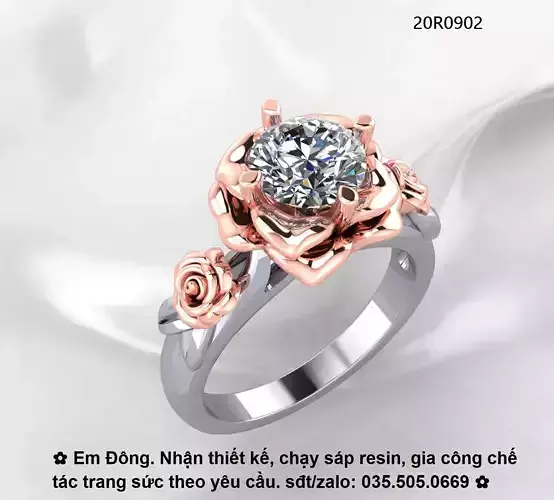 Rose Diamond Ring