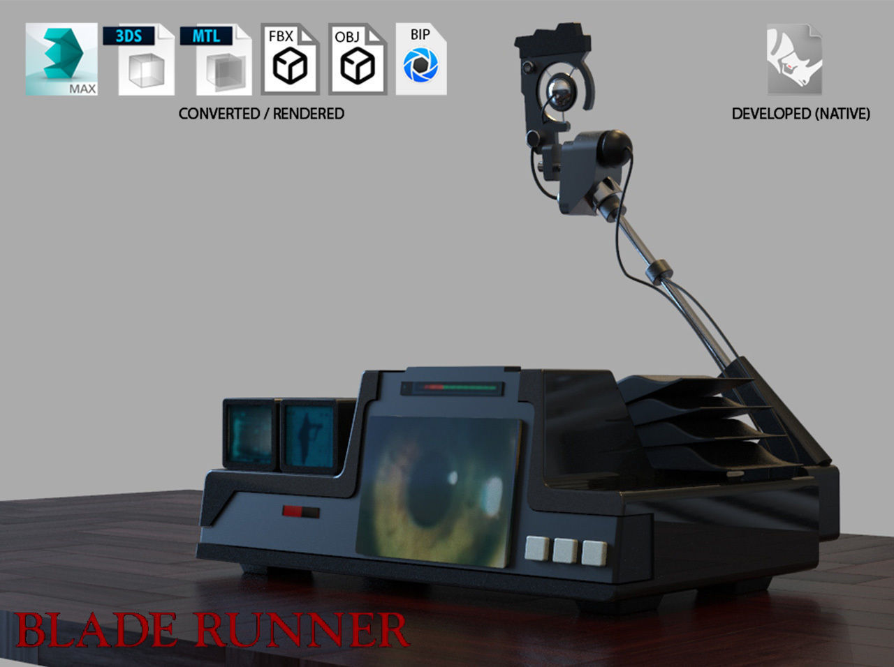 Blade Runner Eye Scanner 3D model_10