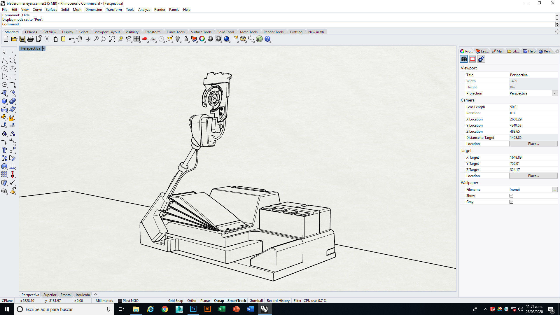 Blade Runner Eye Scanner 3D model_9