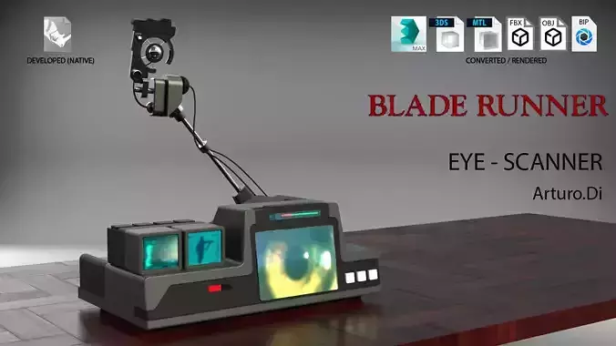 Blade Runner Eye Scanner