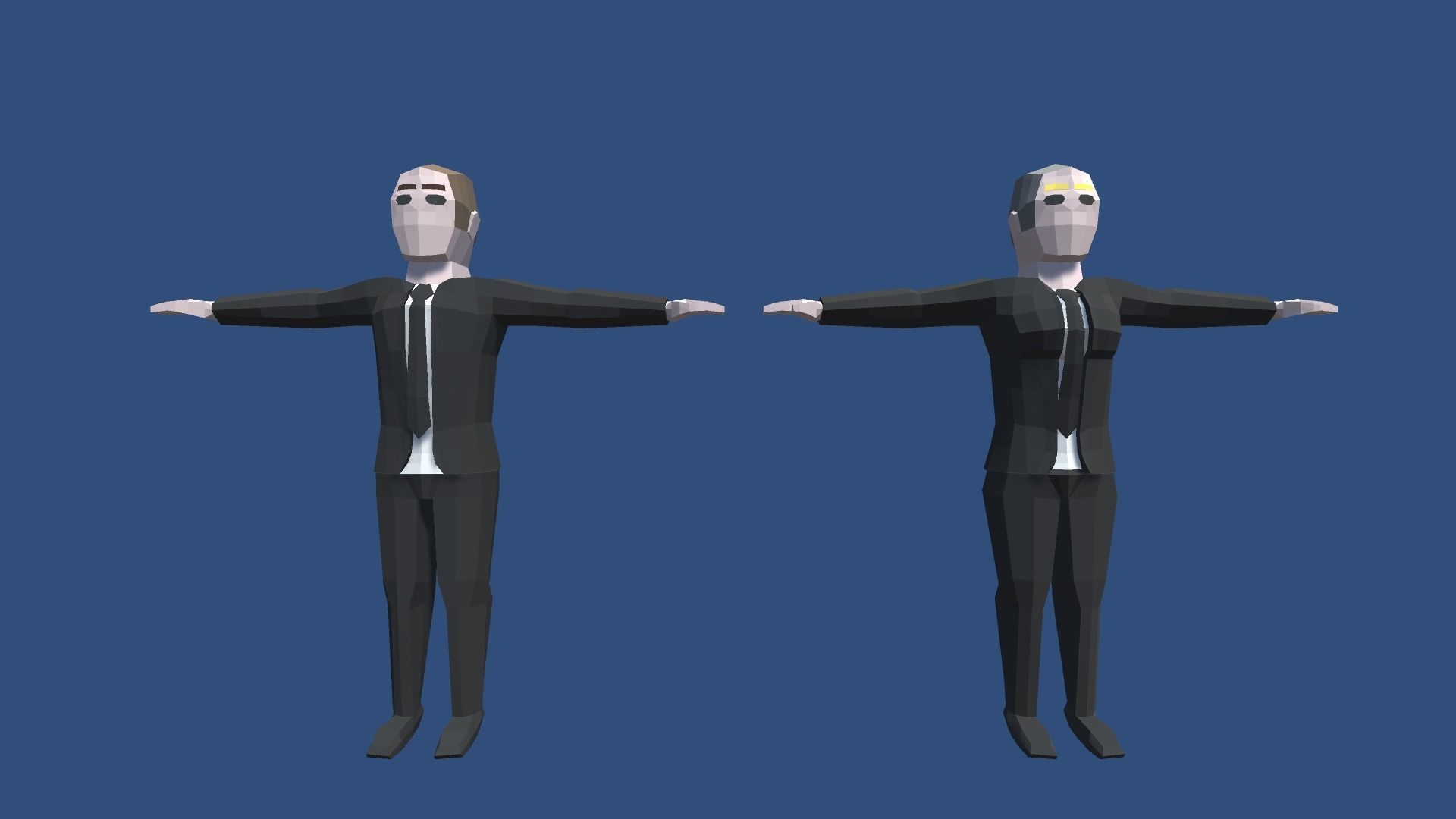 9t5 Low Poly Characters - Occupations Low-poly 3D model_3