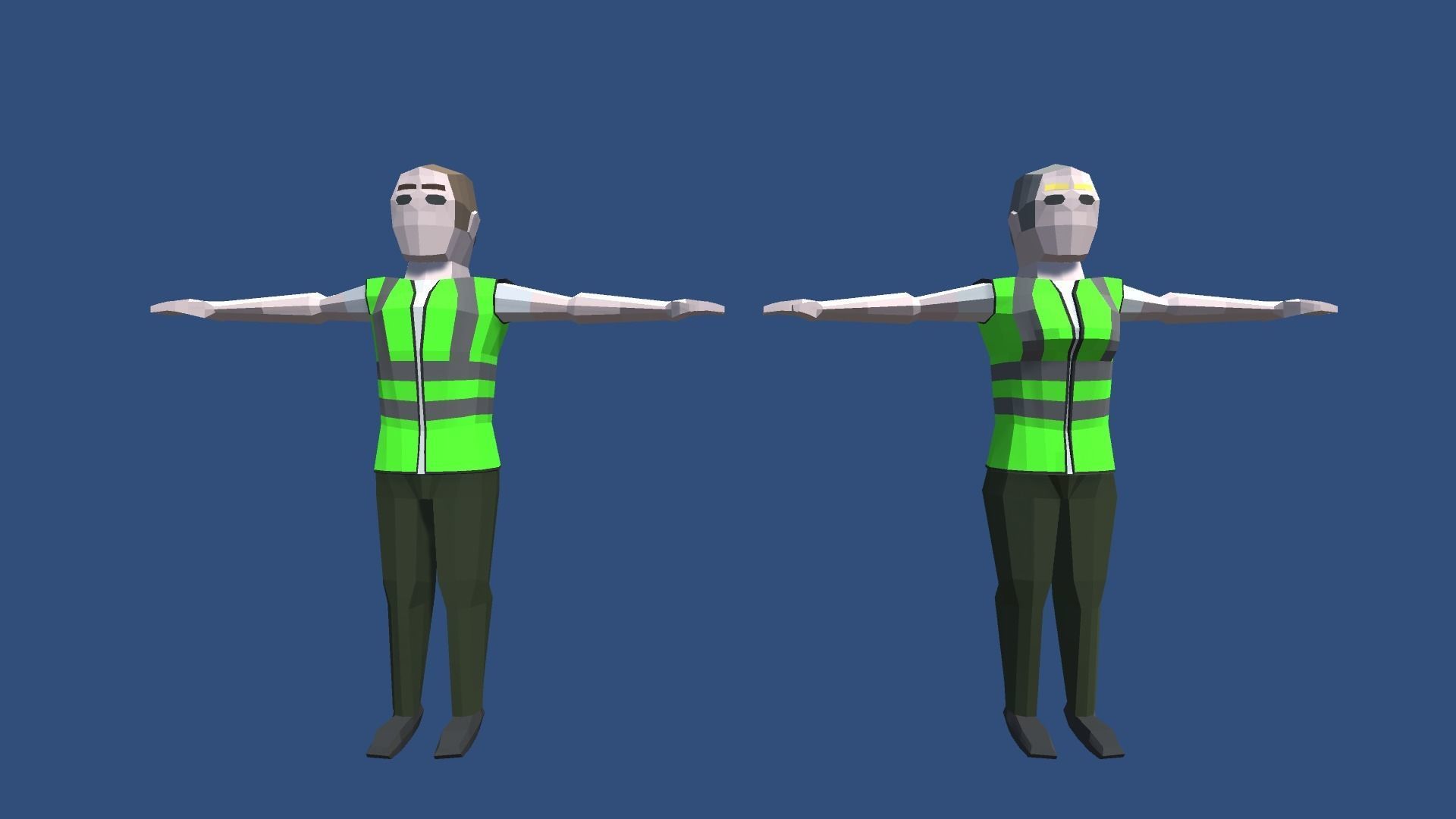 9t5 Low Poly Characters - Occupations Low-poly 3D model_9