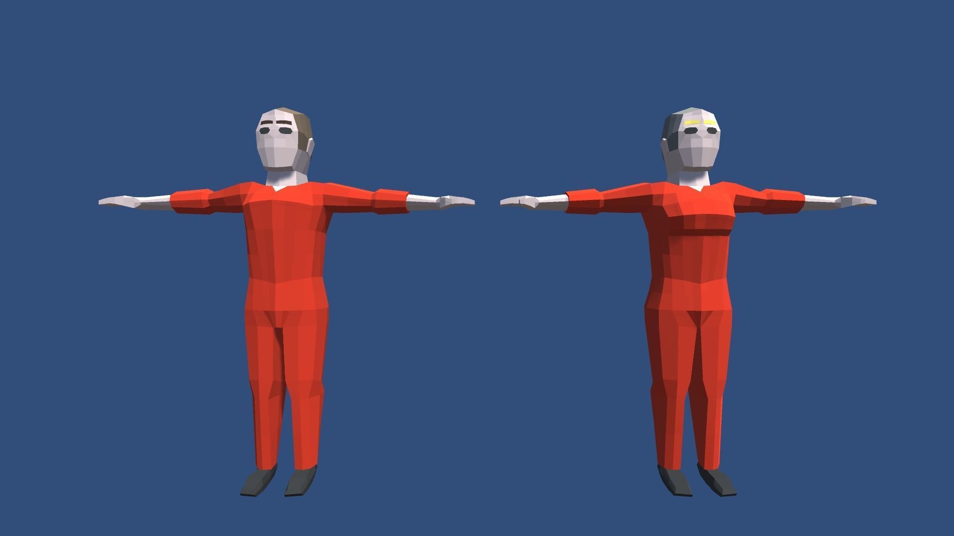 9t5 Low Poly Characters - Occupations Low-poly 3D model_5