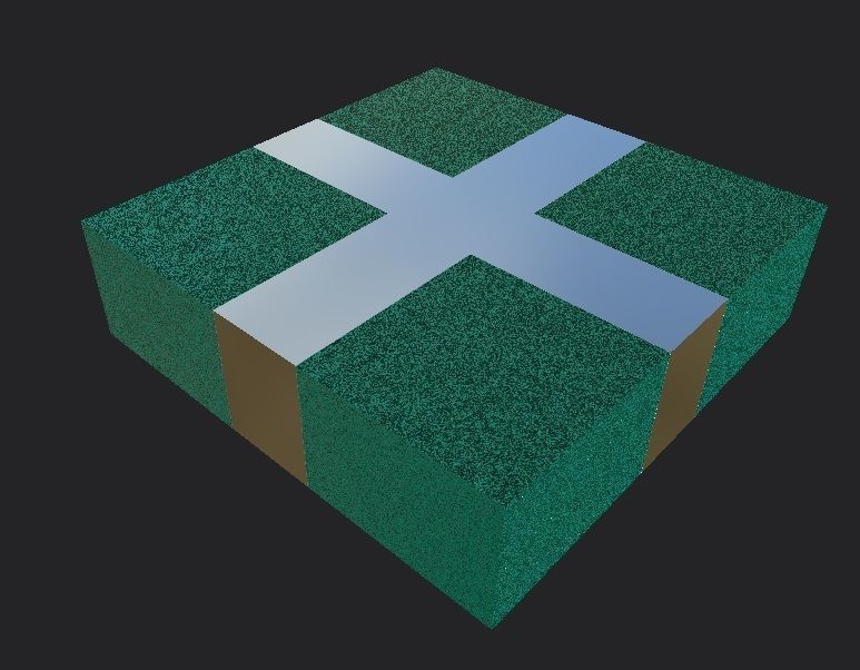 Box - Gift Box 01 Low-poly 3D model_1