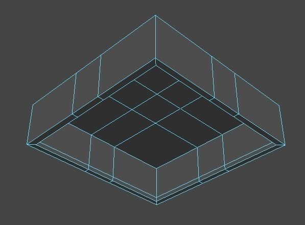 Box - Gift Box 01 Low-poly 3D model_4