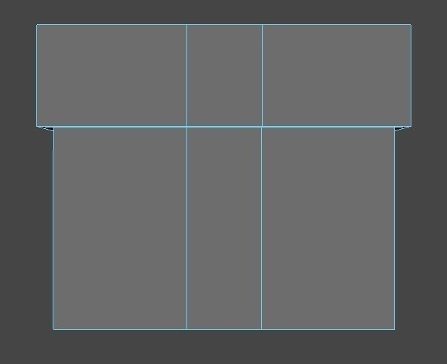 Box - Gift Box 01 Low-poly 3D model_13