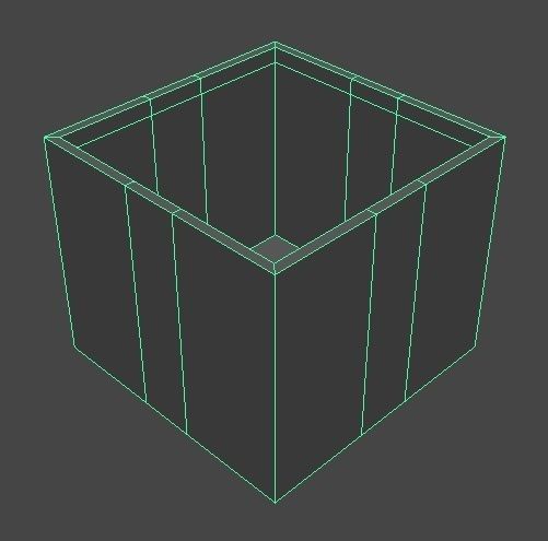 Box - Gift Box 01 Low-poly 3D model_7