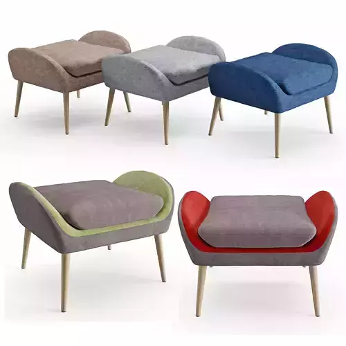 Poof Scandi-2 3D model