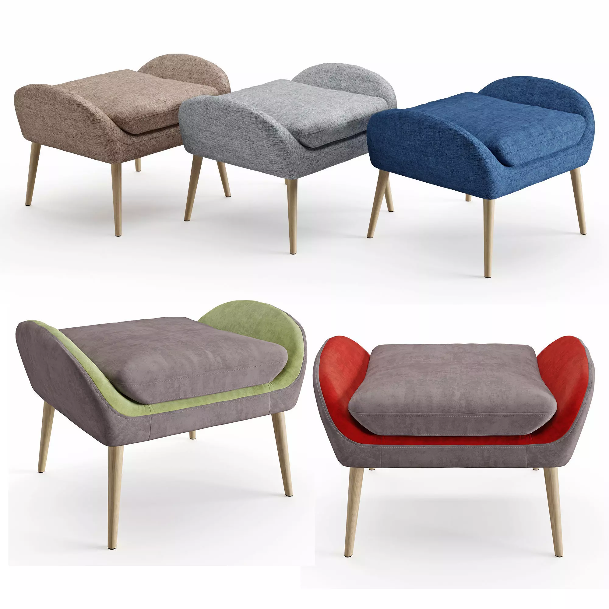 Poof Scandi-2 3D model