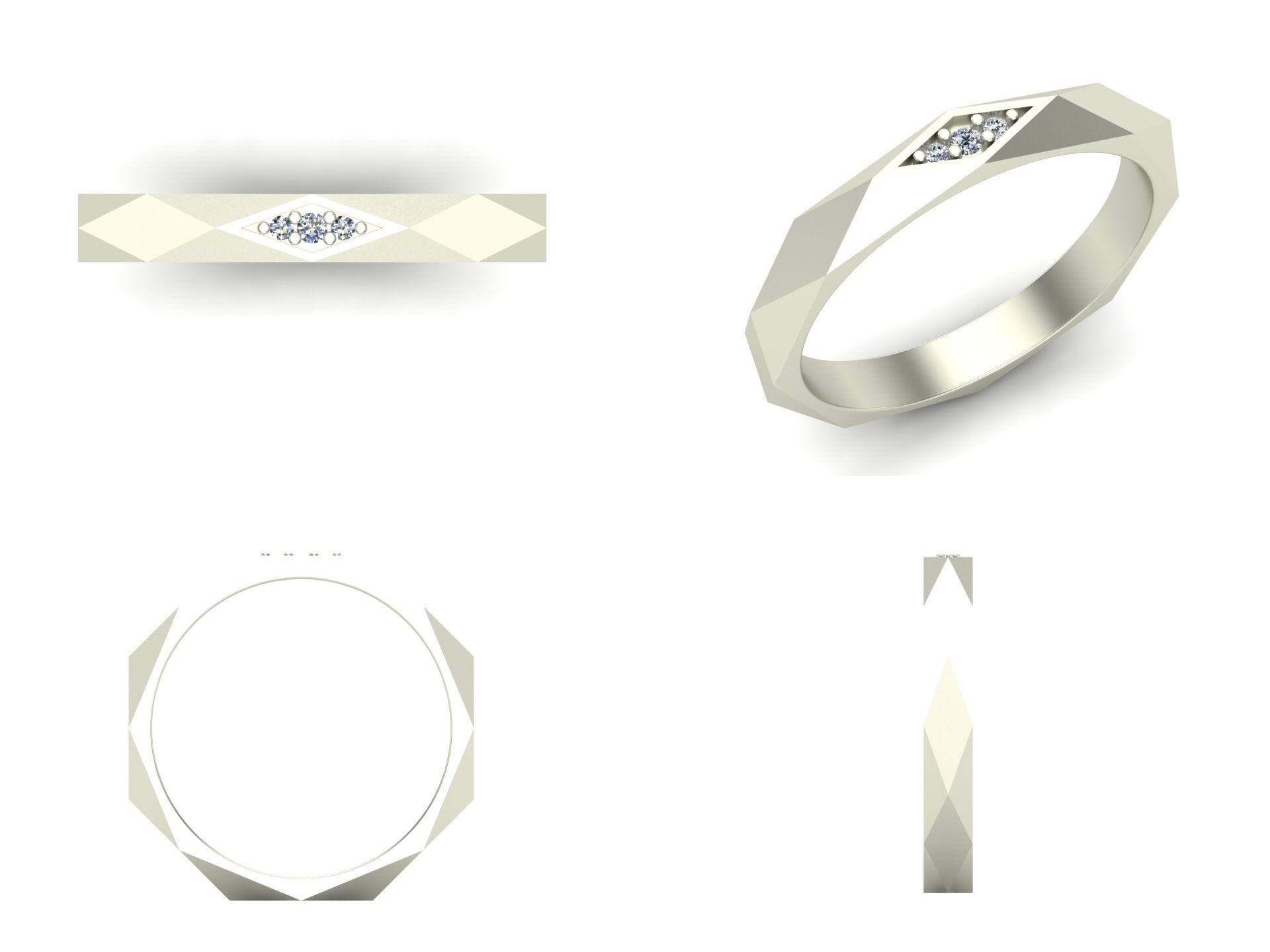 Ring shp 3D print model_4