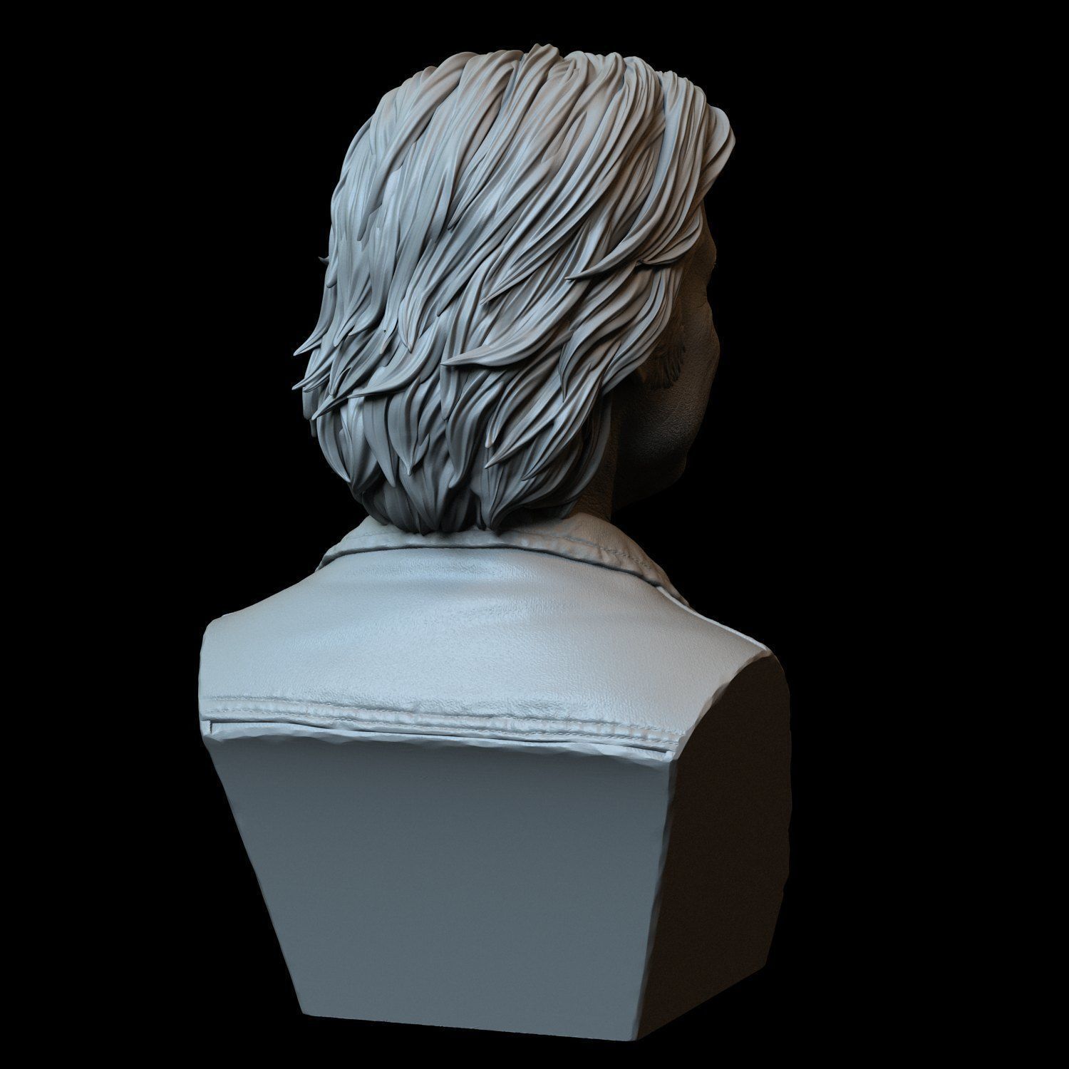 Brad Pitt 3D print model_17