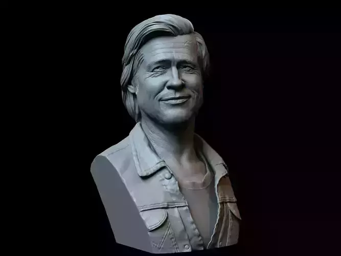 Brad Pitt 3D print model