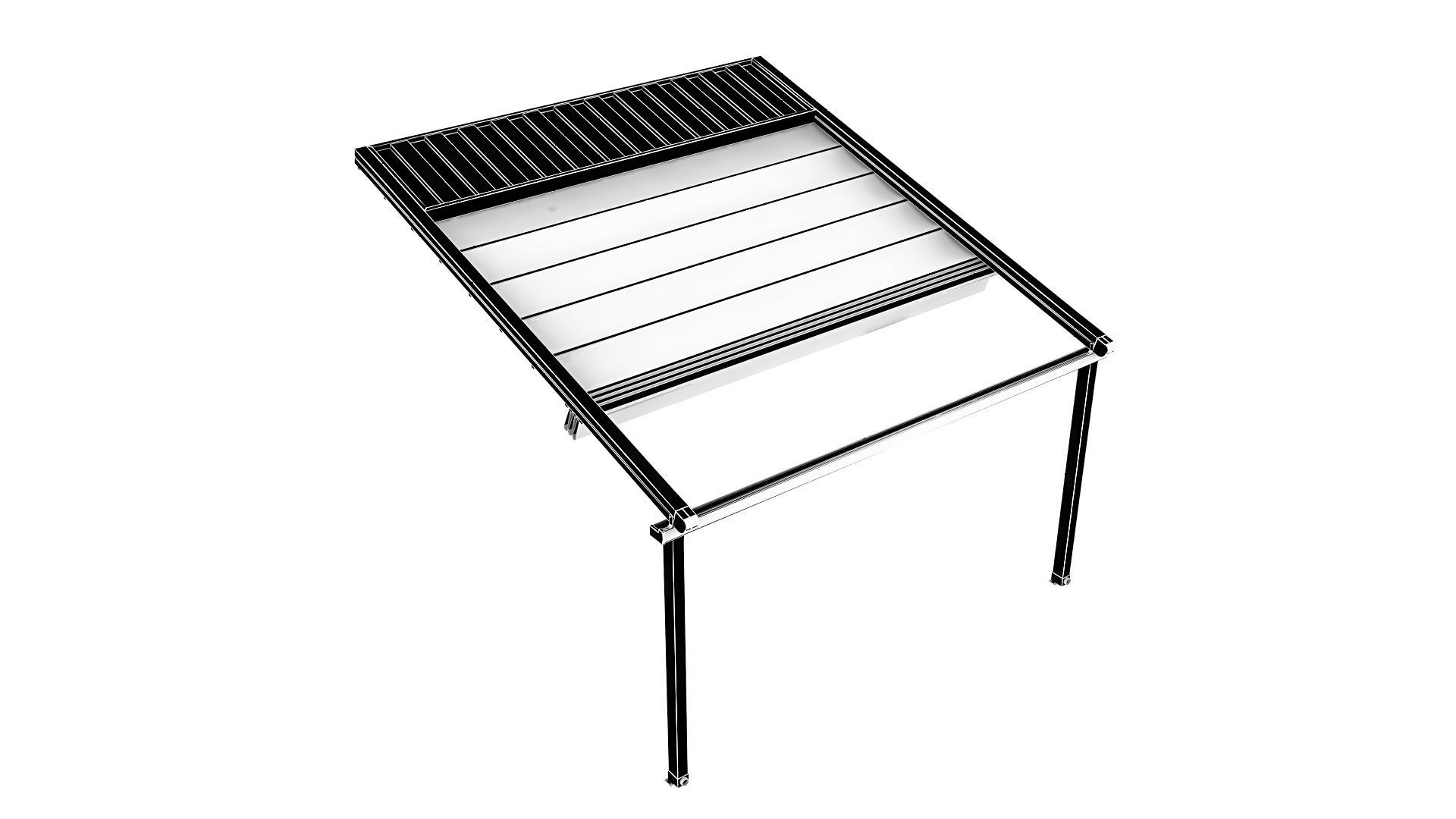 Motorized Pergola 5 3D model_16