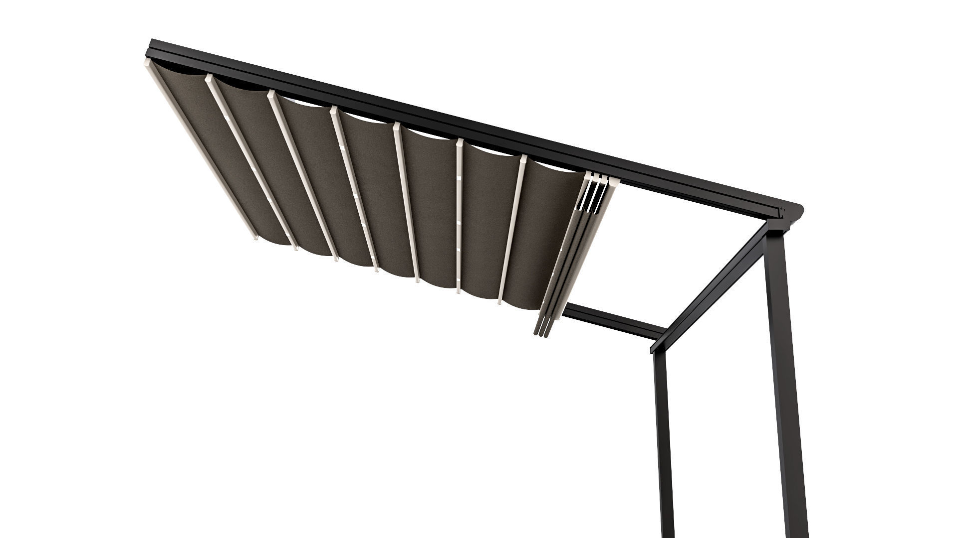 Motorized Pergola 5 3D model_9