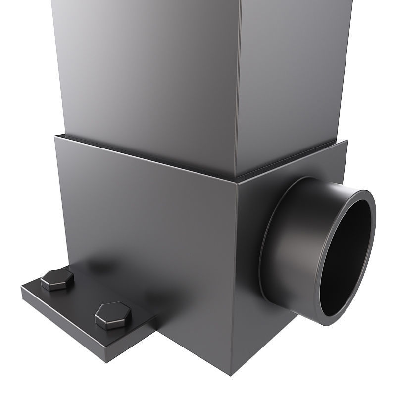 Motorized Pergola 5 3D model_2