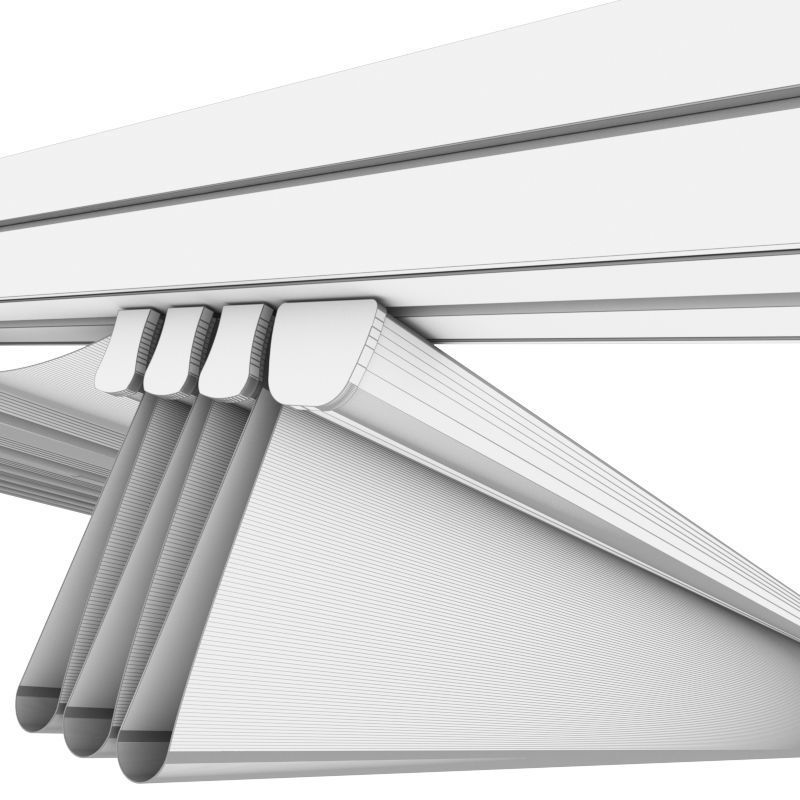 Motorized Pergola 5 3D model_4