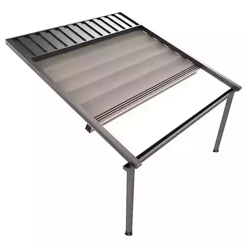 Motorized Pergola 5 3D model Motorized Pergola 5 3D model