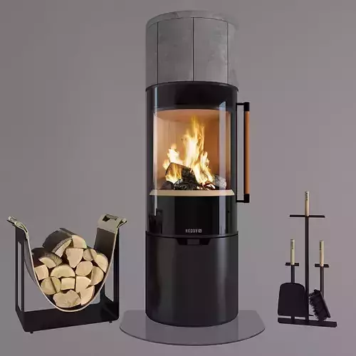 Fireplace Keddy K900T 3D model