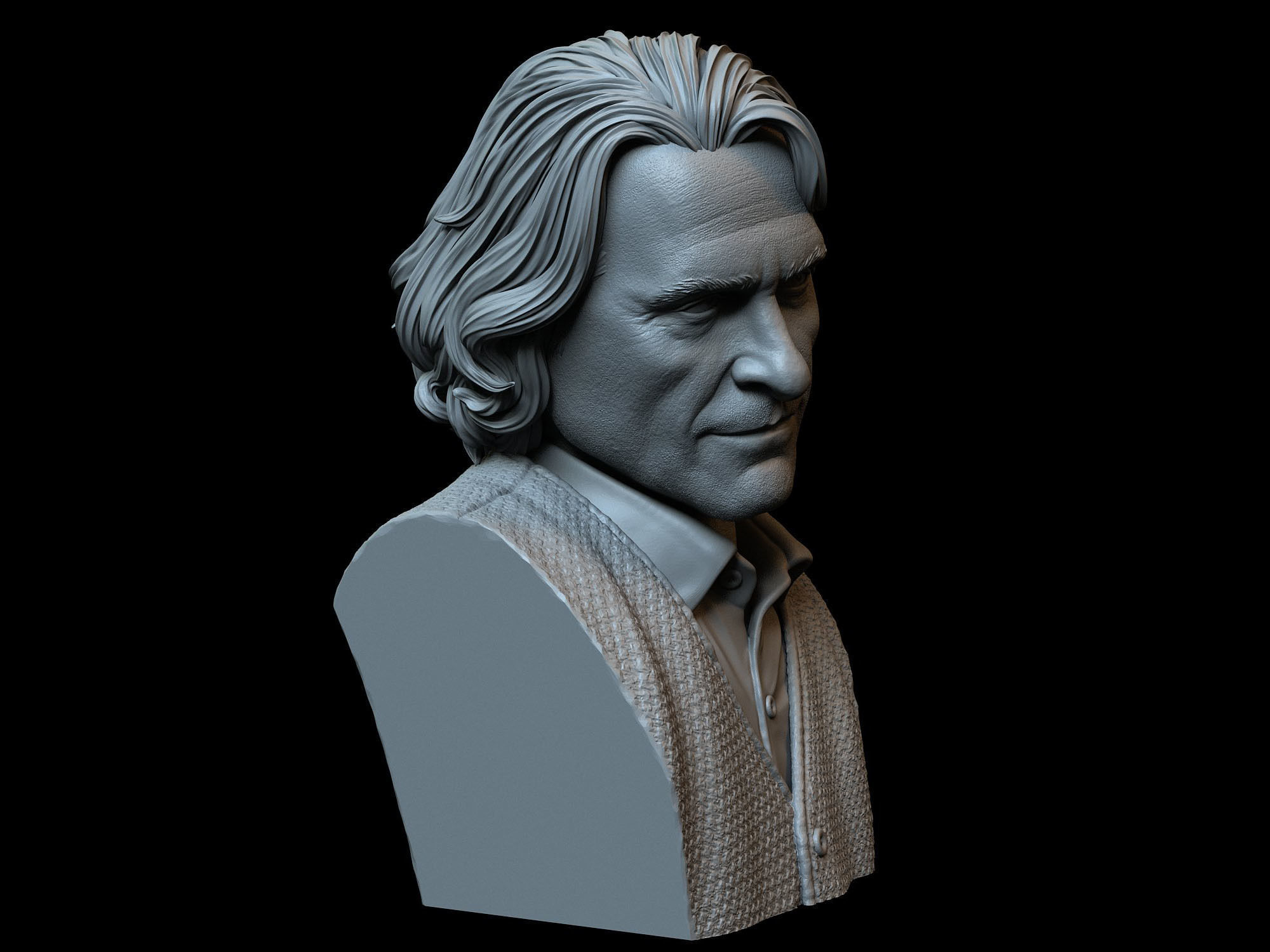 Arthur Fleck  Joaquin Phoenix  from Joker movie 3D print model_7