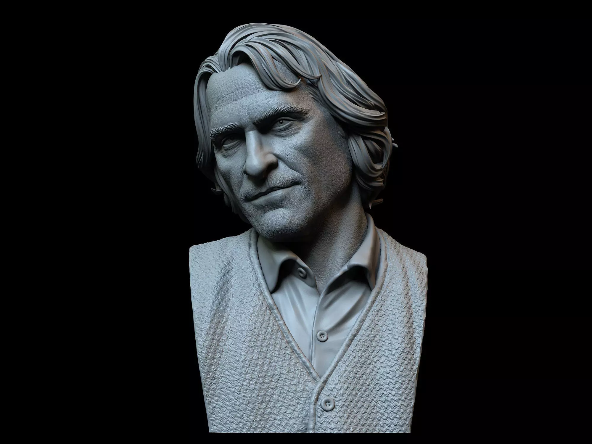 Arthur Fleck  Joaquin Phoenix  from Joker movie 3D print model_0