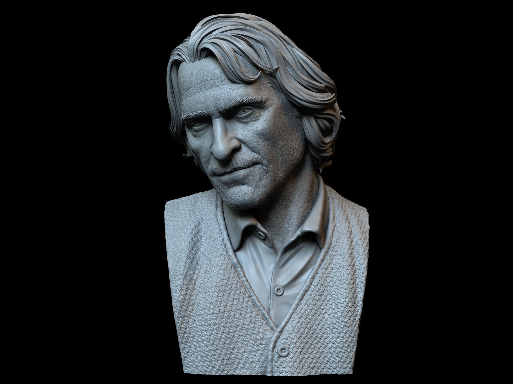 Arthur Fleck  Joaquin Phoenix  from Joker movie 3D print model_5