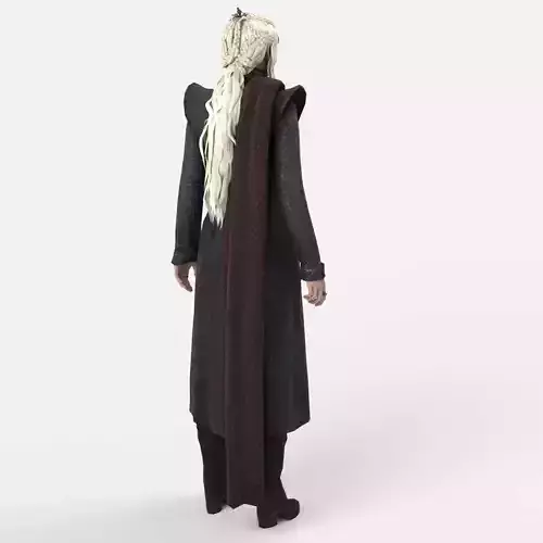 denearys tageryan queen of all norway and the chain broker 3D model