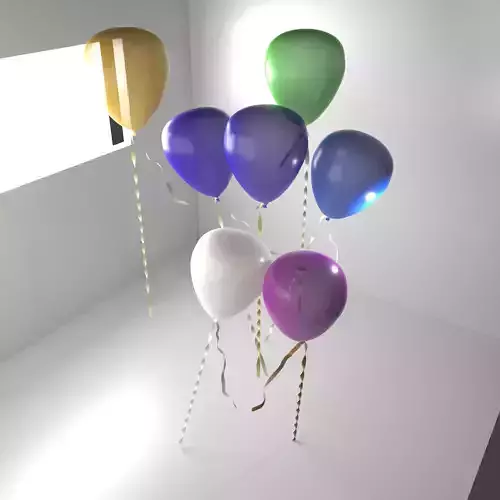 Random Color Balloon