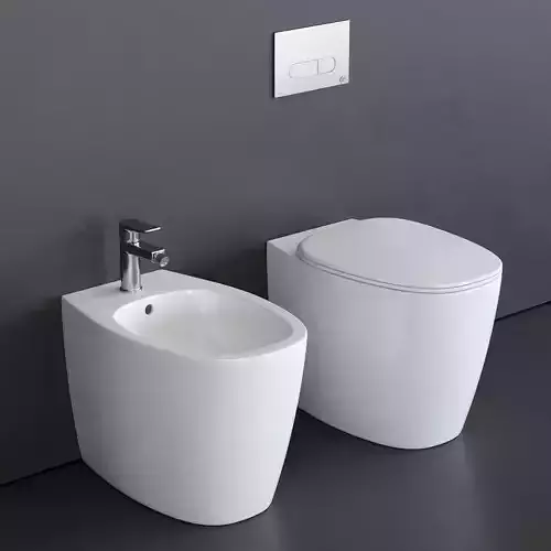 Ideal Standard Dea WC Low-poly 3D model