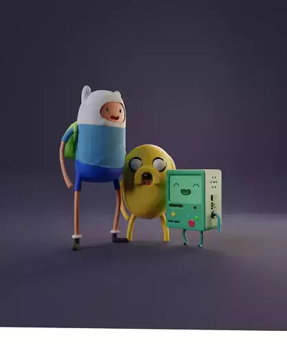 Adventure time  3D model