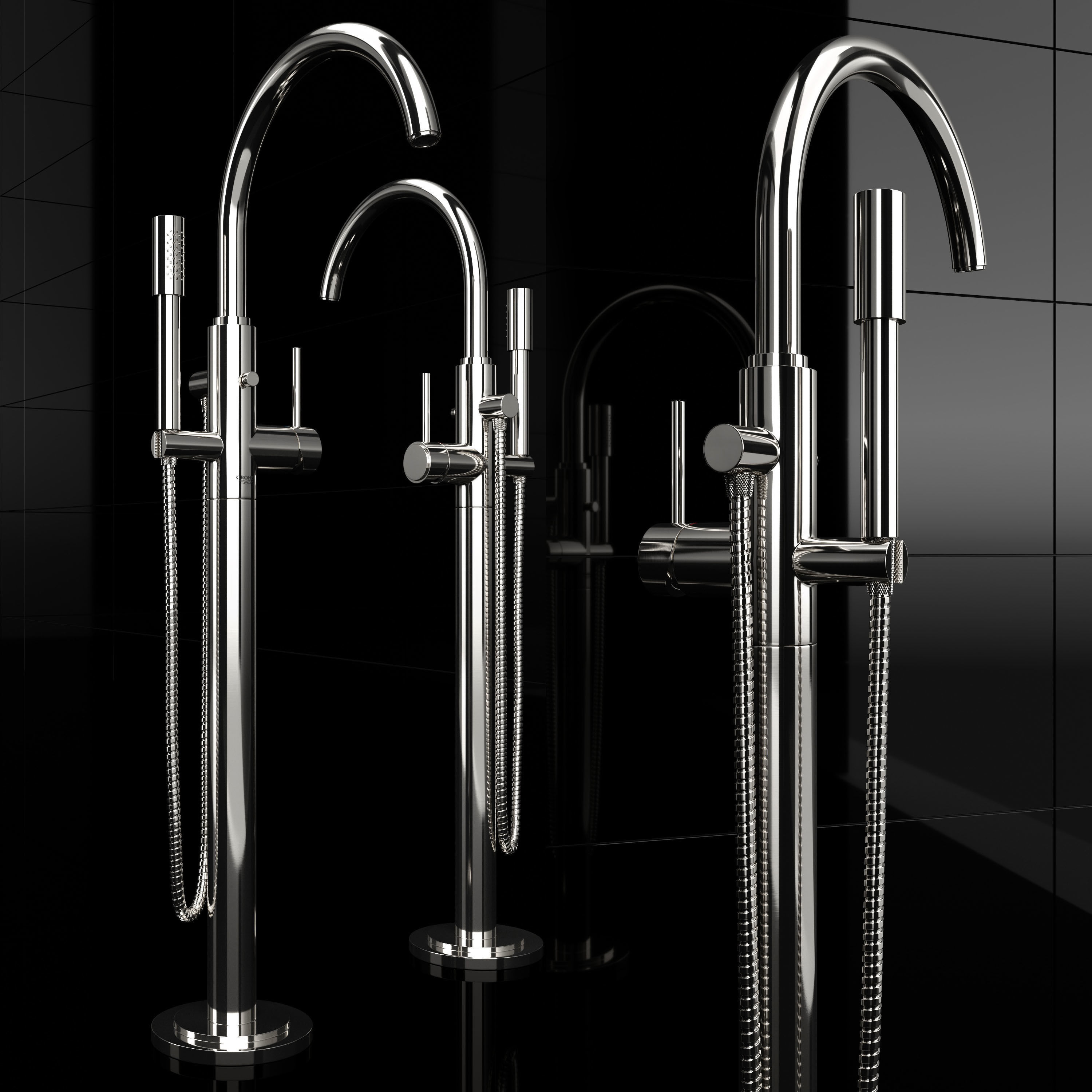 Faucets Grohe 3D model_47